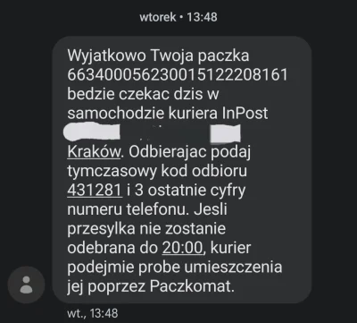 Serzka - @obuniem: Hej, czy jesteś mi w stanie powiedzieć czy ten kurier tam siedział...