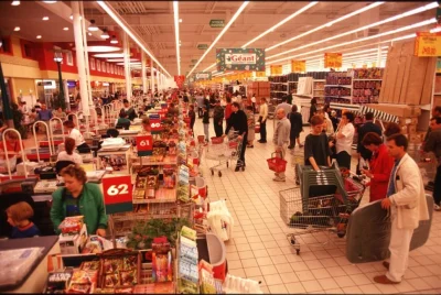 4ntymateria - Supermarket "Geant" #warszawa, 1998 rok