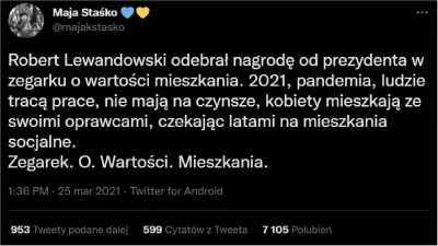 quaz2020 - @S_grubcio to dlaczego Robert Lewandowski według @majakstasko nie może mie...