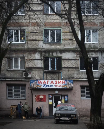 m.....o - #rosjawstajezkolan sklep o uroczej nazwie „Krym Nasz”. Urocza okolica