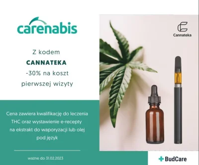 Carenabis - @SupreminTHC: mamy teraz fajną promocję na konsultację