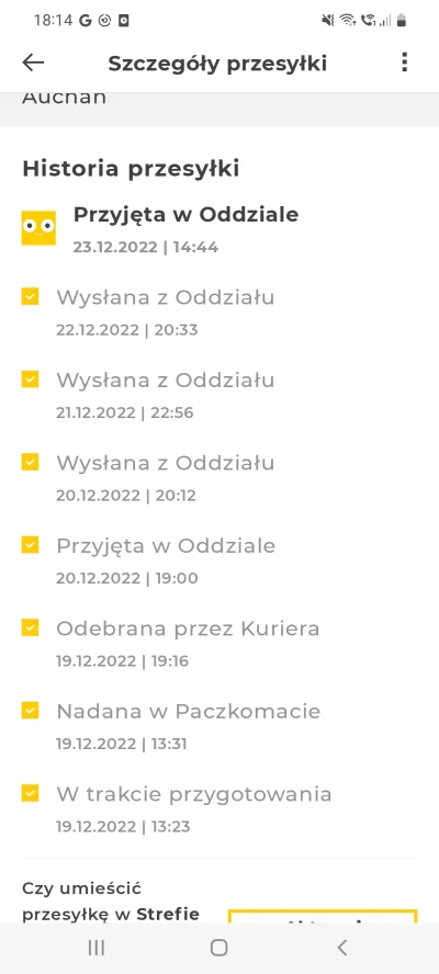 Iriya - Chyba w tym roku nie dla mirrrrabelki wykopaka...
#wykopaka
#inpost