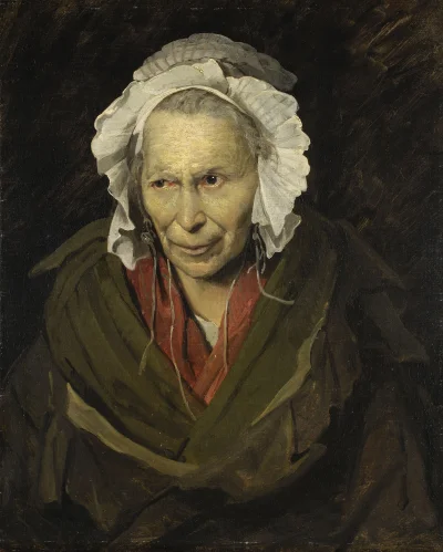 rakaniszu - Portret chorej psychicznie opętanej manią zazdrości (1822)