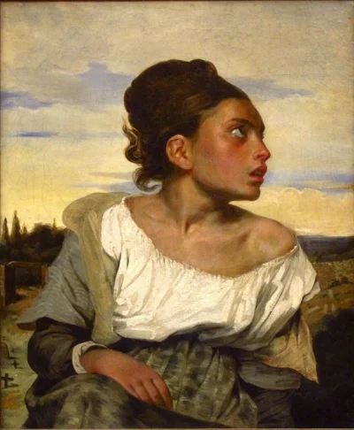 rakaniszu - Eugène Delacroix - Sierota na cmentarzu (1824)

#sztukadoyebana