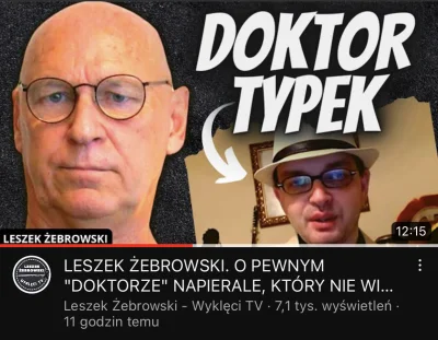 Mjj48003 - W końcu na spokojnie obejrzałem film Leszka Żebrowskiego o doktorku nhab. ...