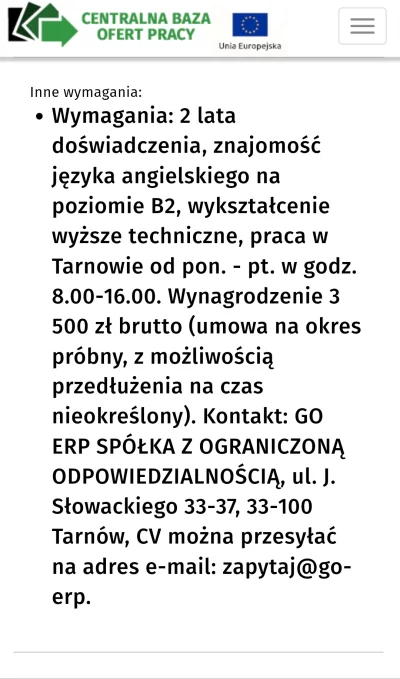 DzikWesolek - W #tarnow standard. Zamiast #programista15k to #programista3k