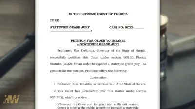 konus108 - Zatwierdzona przez Sąd Najwyższy Florydy petycja Rona DeSantisa, skupiała ...