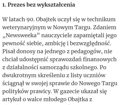 jutokintumi - @fizzly Obajtek był gnida od najmłodszych lat. Na dodatek to kryminalis...