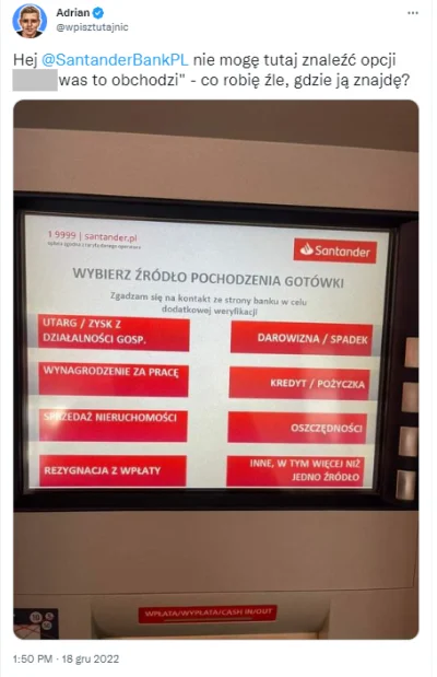 yolantarutowicz - Tymczasem w obecnym BZWK (zmianę BZWBK w Santander przeprowadził Mo...