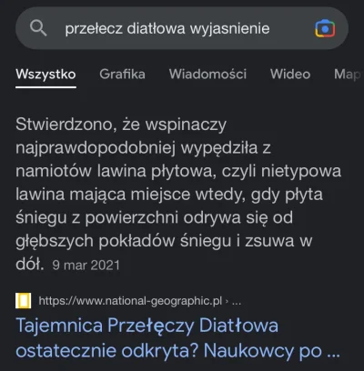 vasos - @Rusther: @Eriksen: rozwiazaniem jest lawina ktora wyrwała ze snu stacjonując...