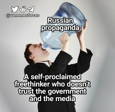 SmakoszKotow - > Nie mam propagandflixa, nie lubię karmić się systemową propagandą.
...