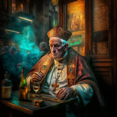 ulele - @ulele: 10. Papież w barze