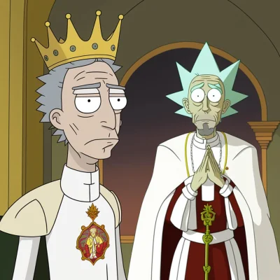ulele - @Bufor01001: Rick and Morty - The Cursed Episode