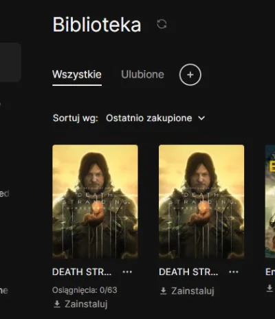 CipakKrulRzycia - O co chodzi? Dlaczego mi wyskoczyło podwójnie?
#epicgames