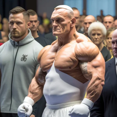 ulele - @ulele: Papież Pudzianowski na zakończenie dnia :)