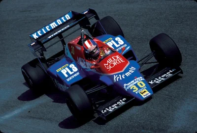 tumialemdaclogin - Jo Gartner i Gerhard Berger ukończyli GP Włoch 1984 na punktowanyc...