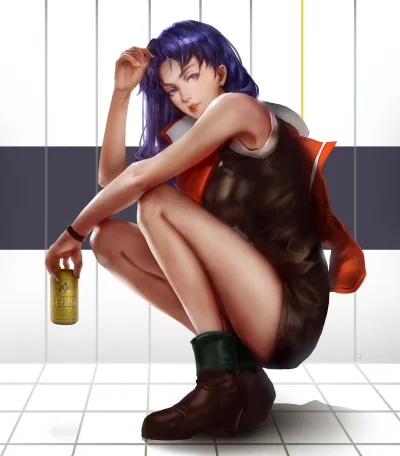 SonyKrokiet - #misatokatsuragi #neongenesisevangelion #evangelion #anime #randomanime...