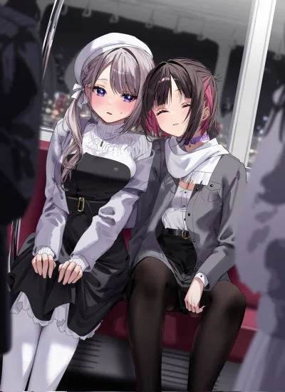 niewiadomocowscenariuszujest - #randomanimeshit #anime #blushedface #yuri #originalch...