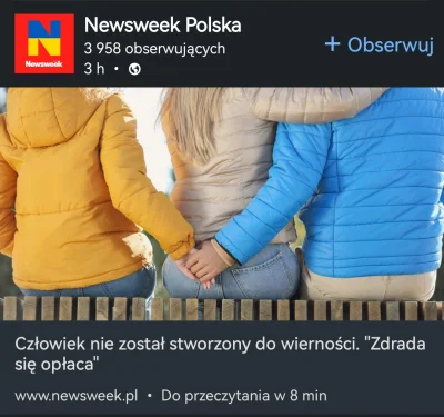 somebody - Neewsek promuje zdradę