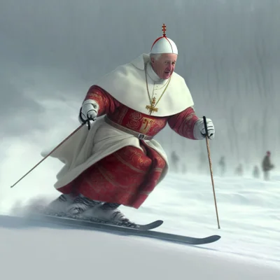 ulele - @ulele: Papież Slalom Gigant