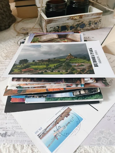 cytmirka - W tym roku otrzymałam 27 pocztówek z 16 różnych krajów, w tym między innym...