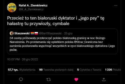 vrim - Tęczowe onuce dalej swoje. XD

#bekazlewactwa #ziemkiewicz #polityka #bialor...