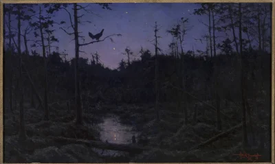 Lifelike - Tajemnicza pieśń; Henryk Weyssenhoff
olej na płótnie, 1921 r., 53 x 87,5 ...