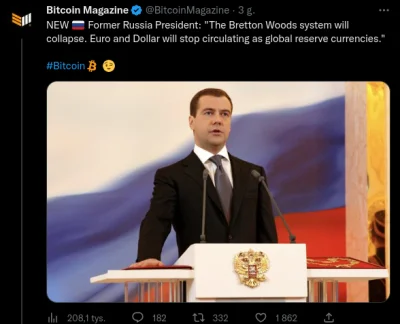dean_corso - Nowy idol bitcoinowców i Elona kek puppet putina 

niżej upaść nie moż...