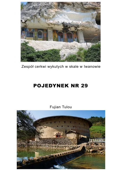 FuczaQ - Pojedynek nr 29
Zespół cerkwi wykutych w skale w Iwanowie
państwo: Bułgari...
