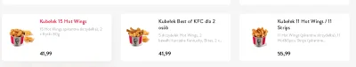 Walnij_Kielona - #kfc #heheszki #jedzenie

15 skrzydełek z kurczaka za 42 złote xD
...