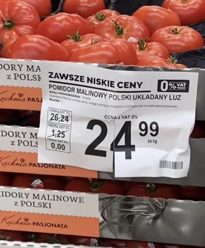 Vafik - Pomidory towarem luksusowym w Polsce XD 
#inflacja #ceny #polska #gospodarka