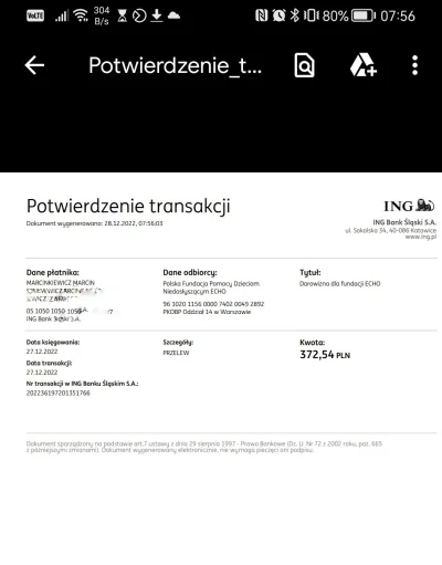 Roszp - @tumiwisizm proszę, wygenerowane przed minutą, zamazałem tylko swój adres i n...