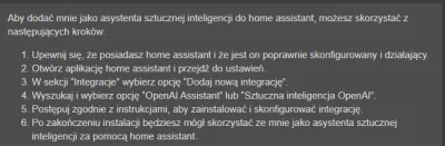 WykoZakop - czy mogę openai dodać do home assistant?
AI
 Jeśli chodzi o integrację A...