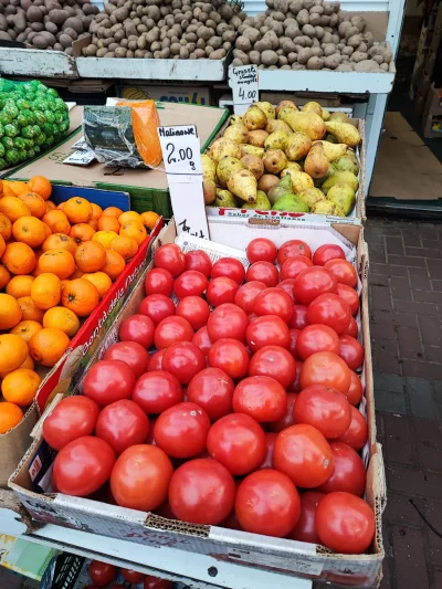 Polasz - Pomidory malinowe 28/12/2022 na bazarze w Polsce
#inflacja #ceny #polska #g...