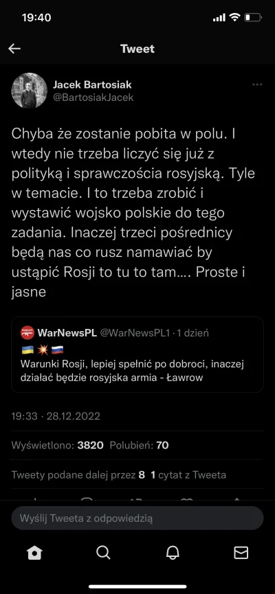 slkt - Jaca ładuje piwka od rana i już ma halucynacje o wielkiej Polsce jagiellońskie...
