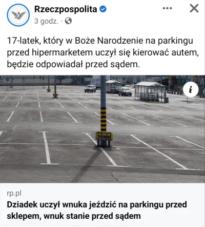 niezdiagnozowany - Polska policja zatrzymuje na pustym parkingu 26 grudnia o godzinie...