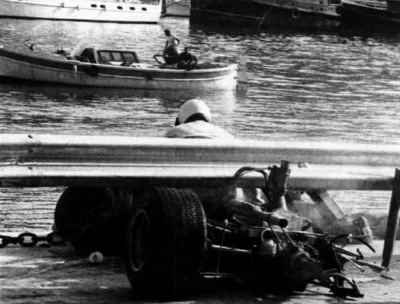 tumialemdaclogin - Wypadek Clay Regazzoni podczas wyścigu F3 w Monako 1968 można okre...