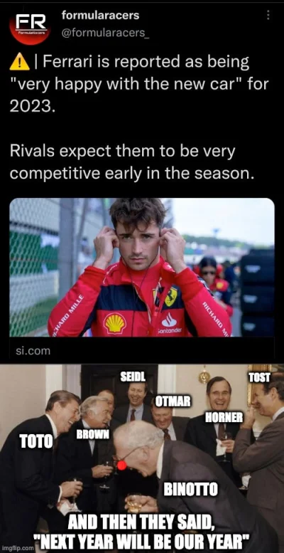 C.....1 - ( ͡° ͜ʖ ͡°)( ͡° ͜ʖ ͡°)( ͡° ͜ʖ ͡°)

#f1 #f1memy