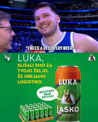 thrawn41 - Słoweński Browar Lasko wypuścił piwo Luka :-) w sumie co tak późno? Ponoć ...