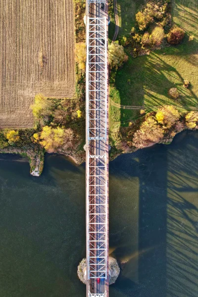 antros - most im. Bronisława Malinowskiego w #grudziadz (najdłuższy most drogowo-kole...