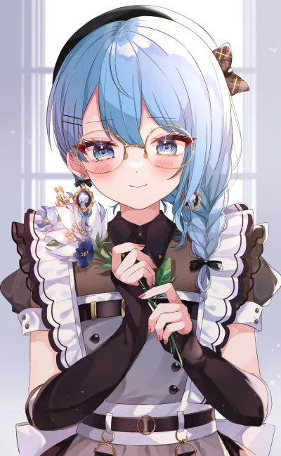 OttoFlick - #randomanimeshit #anime #meganekko #maid #virtualyoutuber #hololive #hosh...