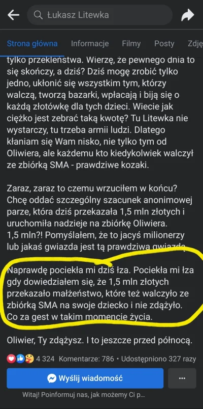 p__m - @stachuprzytelefonie: Łukasz Litewka podał taką informację oraz w komentarzach...
