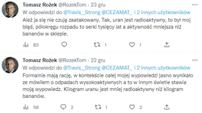 SpokojnyLudzik - Odpowiedź Tomasza Rożka.