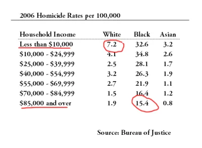 CzaryMarek - Czarni popełniają więcej przestępstw niezależnie od klasy społecznej czy...