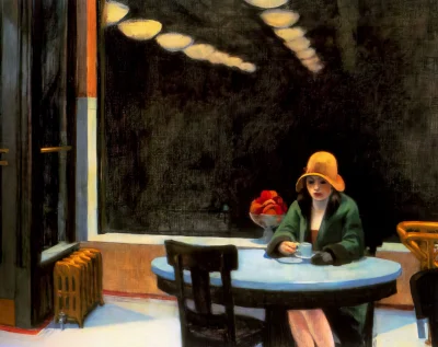 rakaniszu - Edward Hopper - Automat (1927)

#sztukadoyebana