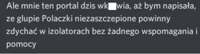 e.....e - Przynajmniej tamtejsi covidianie będą zadowoleni i nie będą musieli się den...