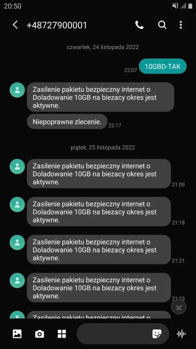 krykoz - #telefony

Spotkałem dzisiaj koleżankę, temat zszedł na telefony.

Jej sieć ...