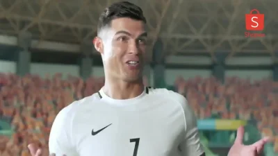 josedra52 - Ale, że #ronaldo na kasę poleciał? Niemożliwe, nie zrobiłby z siebie take...