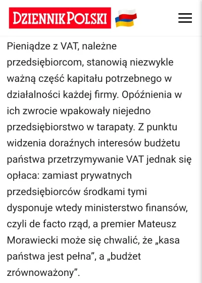 xfin - @garbal70: Ty szukaj sposobów na rozwój firmy i optymalizację, a byle skarbówk...