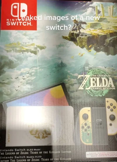 Mengzi - Switch Oled The Legend Of Zelda: Tears Of The Kingdom Edition

#nintendosw...